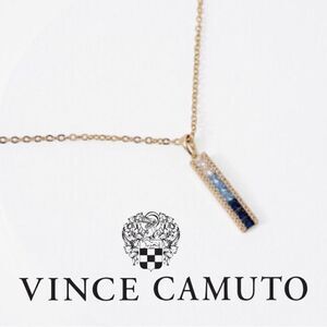 Vince Camuto Blue Ombre CZ Necklace • NWT